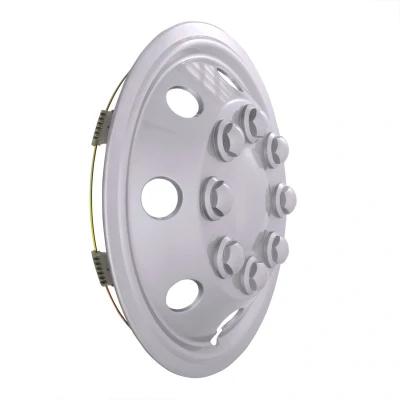 Imagen de AUTO STYLE Juego de 4 Tapacubos Utah 15 Pulgadas Plateado (esférico)