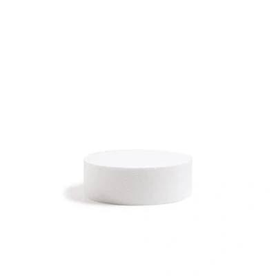 Imagen de DECORA, 0173812 Disco Redondo de Poliestireno Embolsado Individualmente, Ideal como Muñeco para Hacer Tartas Pisos, Bordes Rectos, Ø 15 X H 10 CM.