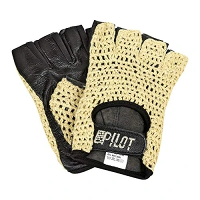 Imagen de LAMPA Pilot 1 Guantes de piloto Medio Dedo, M, Negros