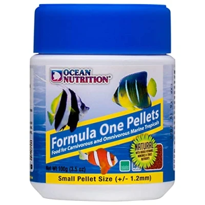 Imagen de Fórmula Uno Granulado Alimento para Peces Pequeños, 100 g