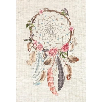 Imagen de LetiStitch Kit de punto cruz contado LETI 957 Live Your Dreams