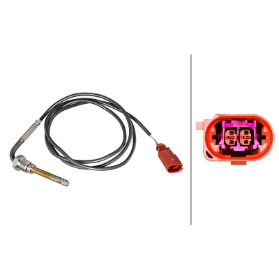Imagen de Sensor, temp. gas escape HELLA 6PT 010 376 991