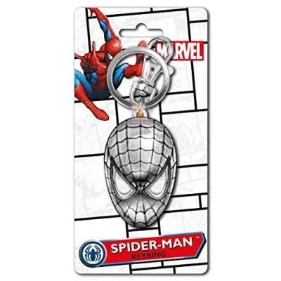 Imagen de Monogram Marvel Llavero cabeza Spiderman, Multicolor (68034) , color/modelo surtido