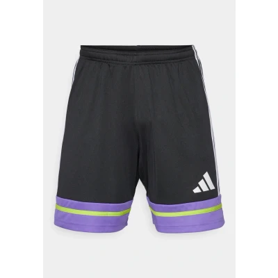 Imagen de adidas Performance Squadra Shorts Pantalón corto de deporte, Hombre, Talla: XS, Black/purple rush/semi solar slime