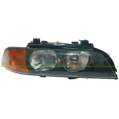 Imagen de PRASCO BM0444903 Faros derecha HB3/H7, HB3, H7 amarillo sin servomotor para reg. alcance luces BMW: 5 Sedán, Touring