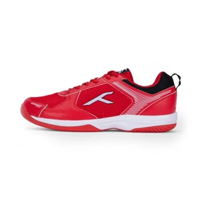 Imagen de HUNDRED Court Star, Zapatos de Bádminton Hombre, Red/White, 45 EU