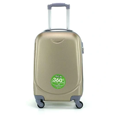 Imagen de Maleta PEQUEÑA 4 Ruedas 360º Equipaje DE Mano Cabina RIGIDA (Gris)