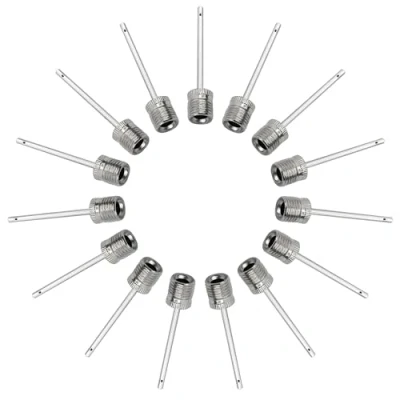 Imagen de Mobi Lock Aguja para inflar balones (Paquete de 15) Agujas Acero Inoxidable Bombas Ideal fútbol, Baloncesto, y Todos los demás Deportes