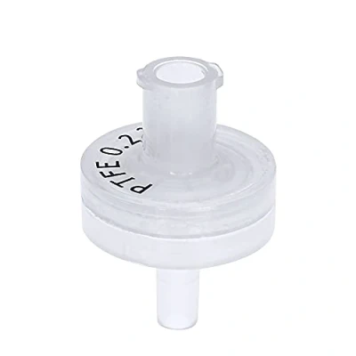Imagen de GVS Filter Technology, Filtro de jeringa, ABLUO, 13mm, Membrana PTFE, 0.22µm, alojamiento PP, 100/pc