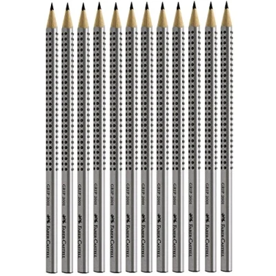 Imagen de Faber Castell GRIP 2001 Juego de 12 lápices (2 x 6)