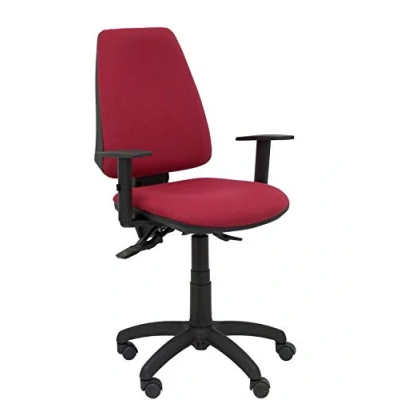 Imagen de Piqueras y Crespo Silla Elche S Bali Color Granate Brazos Regulables