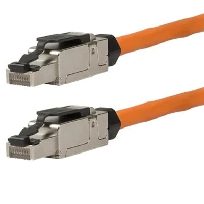 Imagen de odedo 2 conectores RJ45 Cat 6 A de red Cat7 10 Gigabit sin herramientas