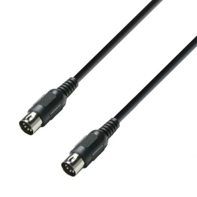 Imagen de Adam Hall Cables 3 STAR MIDI 0300 BLK Cable m negro