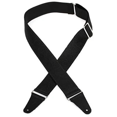 Imagen de Fender© Tooled Correa de piel (2&quot;), color negro