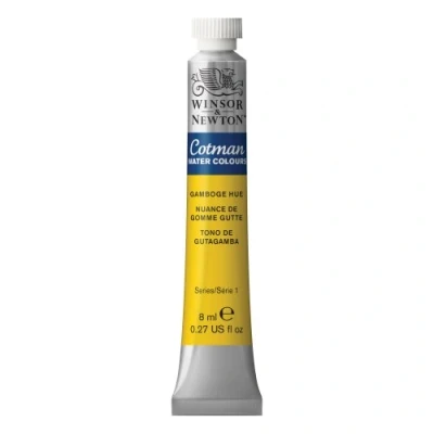 Imagen de Winsor and Newton: Acuarelas Cotman: 8ml. Pomo: TONO GAMBOGE
