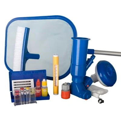 Imagen de Gre 08050 Kit Limpiafondos para Piscinas Autoportantes o Desmontables. el Fondo de Pequeñas