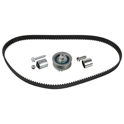 Imagen de FEBI BILSTEIN 30586 Kit de correa distribución 148 con perfil dientes trapezoidal VOLKSWAGEN: Golf 5, Polo V Hatchback, Touran I