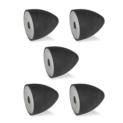 Imagen de Ganter Normelemente GN 353 20 24 M6 E 55 BOMÓN Interior, Negro, Gewinde d2: