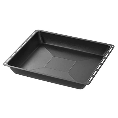 Imagen de ICQN Bandeja de horno con revestimiento Antiadherente 445 x 375 40 mm Profundidad extra Adecuado para Whirlpool, Ignis, Bauknecht, Indesit, Algor, Neckermann, Lloyds