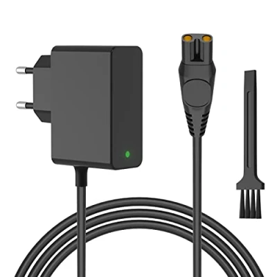Imagen de BERLS 15V HQ8505 5.4W Cargador Cable Afeitadora para Philips Maquinilla afeitar Series 3000 5000 7000 9000 OneBlade Pro HQ HS HC RQ AT PT MG BT BG Shaver Charger Viaje Reemplaza con Luz