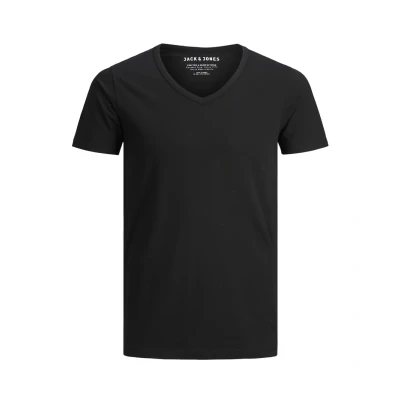 Imagen de Jack &amp; Jones Basic Vneck Camiseta básica, Hombre, Talla: XL, Black