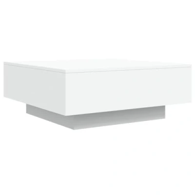 Imagen de vidaXL Mesa de Centro Madera ingeniería Blanco 80x80x31 cm
