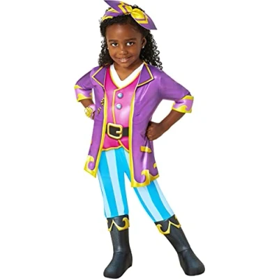 Imagen de Rubies Disfraz de Lorelai Santiago of the Seas para niña, como se muestra, talla S