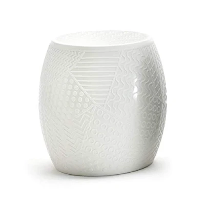 Imagen de Kartell Roy, Taburete, Plástico, Blanco, 5 x 45 cm
