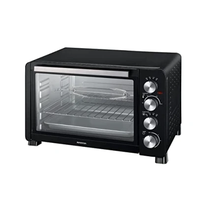 Imagen de Horno convección sobremesa INFINITON HSM 30N45 Negro, 45 litros, 2000W, Temperatura hasta 230ºC, Temporizador 60 minutos, portátil.