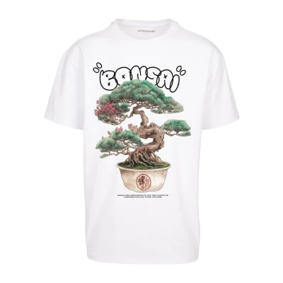 Imagen de Upscale by Mister Tee Bonsai Heavy Camiseta estampada, Hombre, Talla: XL, White