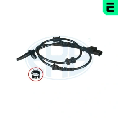 Imagen de ERA 560127 Sensor de ABS Eje trasero izquierda, trasero, derecha Hall 2polos 950mm 38mm PEUGEOT: Boxer Furgón, Bus, FIAT: Ducato III Bus