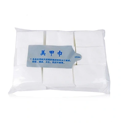 Imagen de Warm Girl 900pcs Soft Cotton Lint Pads Paper Nail Art Wipes UV Gel Polish Remover Cleaner Wipe by