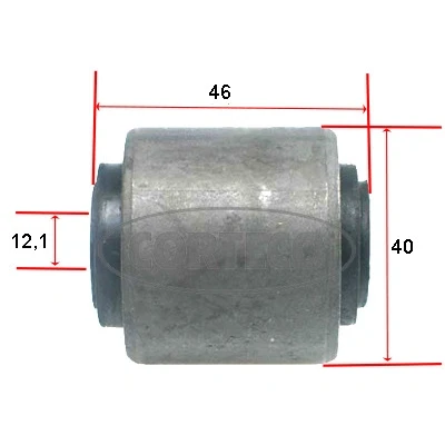 Imagen de brazo oscilante, bujes de CORTECO 21652444