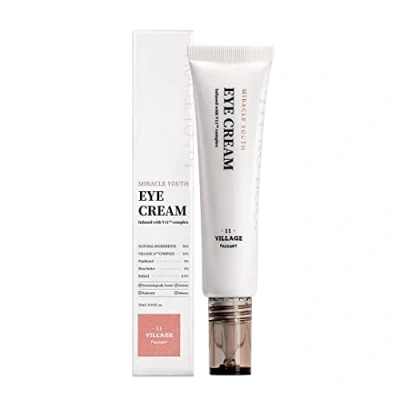 Imagen de VILLAGE 11 FACTORY Crema para los ojos Miracle Youth (25ml) Retinol 0,1% principiantes, Escualano, un contorno de terso y luminoso (Miracle Eye Cream)