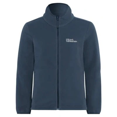 Imagen de Jack Wolfskin Taunus Jacket Unisex Forro polar para niños, Talla: 13 14a, Midnight sky