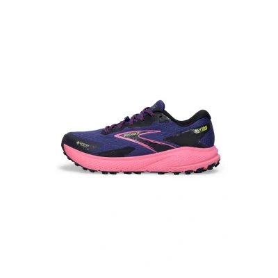 Imagen de Brooks Divide 5 GTX Zapatillas de trail running, Mujer, Talla: 36, Grey blue pink lime Zapatos