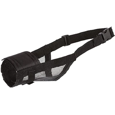 Imagen de TRIXIE 19265 Bozal con Malla de poliéster, L XL, Negro