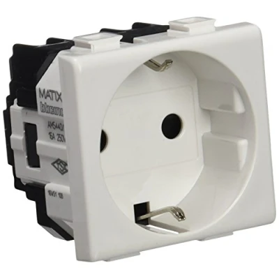 Imagen de Bticino matix Base schuko 2 polos+tierra 16a