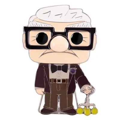 Imagen de Funko Large Pop! Enamel Pin Carl Fredricksen Disney Pixar: UP Pins de Esmalte Broche Coleccionable para Mochilas Y Bolsos Idea Regalo Mercancia Oficial Movies Fans