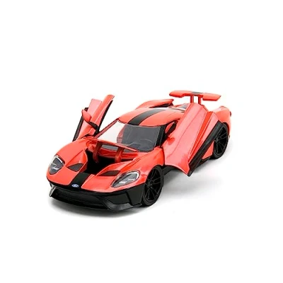 Imagen de Jada Coche Ford GT Escala 1:24 con Decoración Gama Pink Slips, Rueda Libre, las Puertas, Capó y Maletero se Abren (253293001)