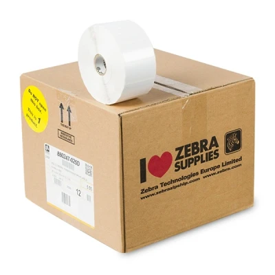 Imagen de Zebra Technologies Z ULTIM 3000T 51X25MM White SUPL2580 LBL/Roll C 25MM Box of 12