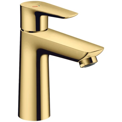 Imagen de hansgrohe 71714990 Mezclador de Lavabo una Sola Palanca, Oro Pulido, ComfortZone 110mm