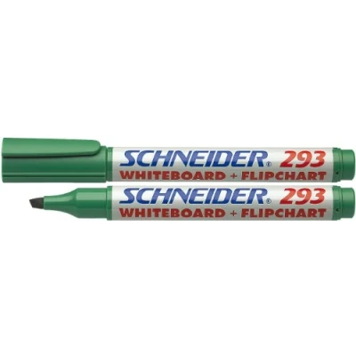 Imagen de Rotulador pizarra Schneider MAXX 293 Verde bisela, caja de 10 uds.