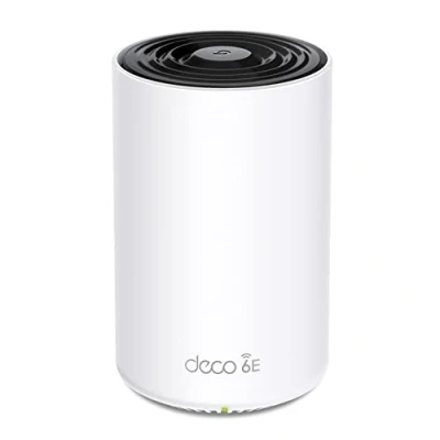 Imagen de TP Link Deco XE75(1 pack) Tri bande (2,4 GHz / 5 GHz) Wi Fi 6 (802.11ax) Blanc 3 Interne
