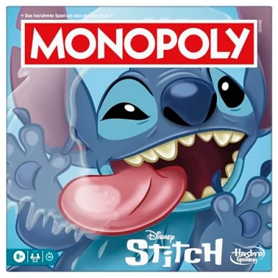 Imagen de Monopoly Disney Stitch Edition Juego de Mesa (versión Alemana)