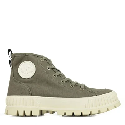 Imagen de Palladium Pallashock Botines con cordones Dusky green, Talla: 38, green Zapatos