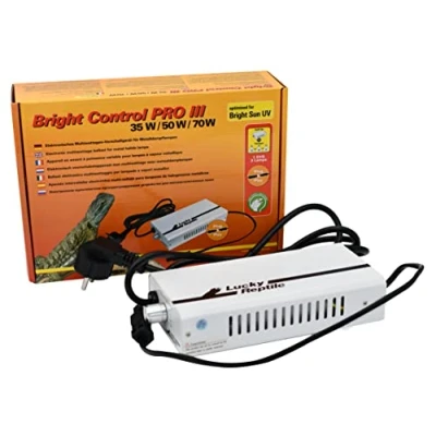 Imagen de Lucky Reptile Bright Control Pro III Balasto multivatio para lámparas de halogenuros metálicos electrónico Sun Accesorios iluminación terrario 70/100 / 150 Watt
