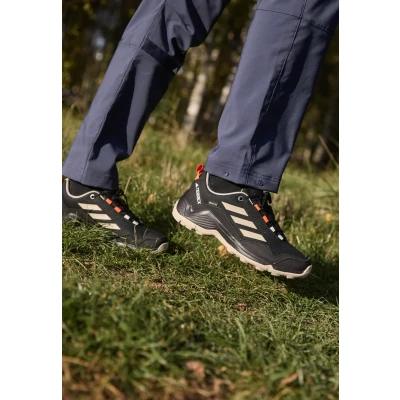 Imagen de adidas Terrex Eastrail Gore Tex Hiking Shoes, Zapatos de Senderismo Mujer, Core Black/Wonder Beige/Semi Impact Orange, 40 2/3 EU