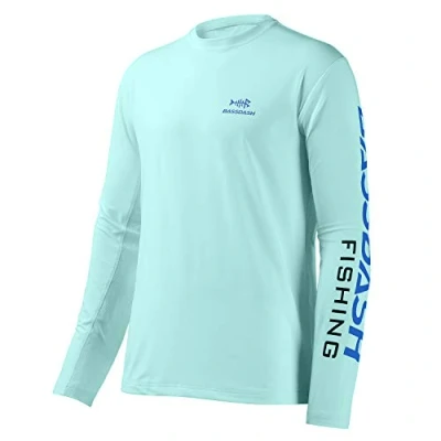 Imagen de Bassdash Camisetas de Pesca para Hombre protección Solar UV UPF 50+ Camiseta Manga Larga