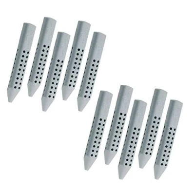 Imagen de Faber Castell 187100 Grip 2001 Goma de borrar triangular (10 unidades), color gris
